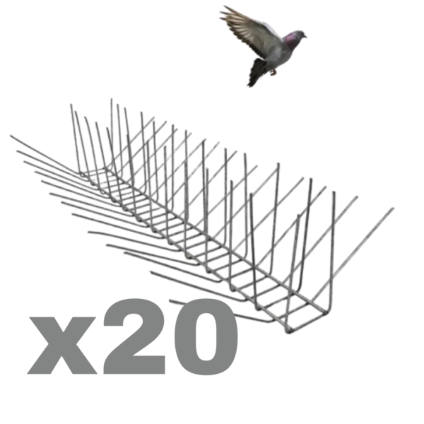 pack 20 pinchos antipalomas
